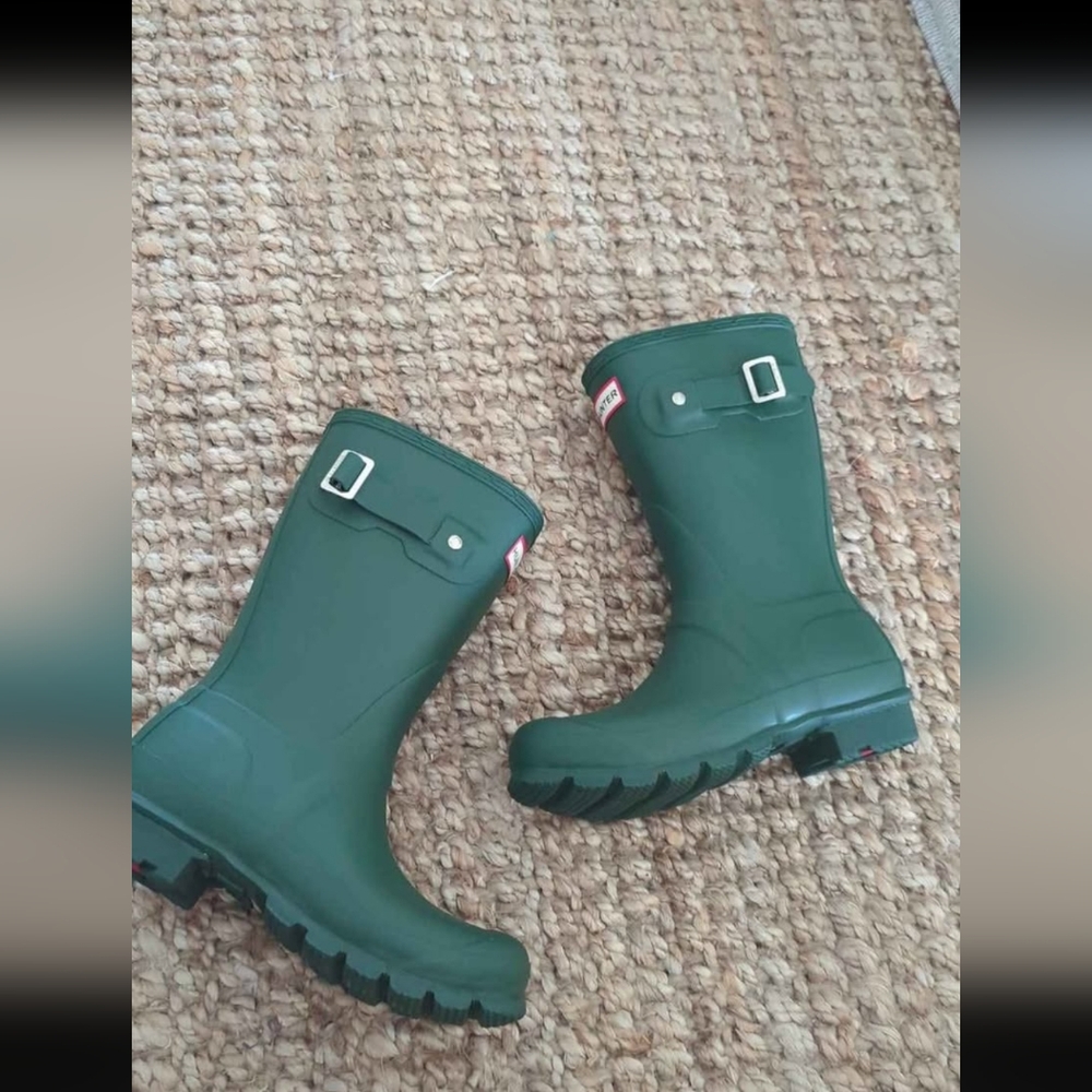 Hunter Wellington boots For Kids 5 Rain boots Unisex New